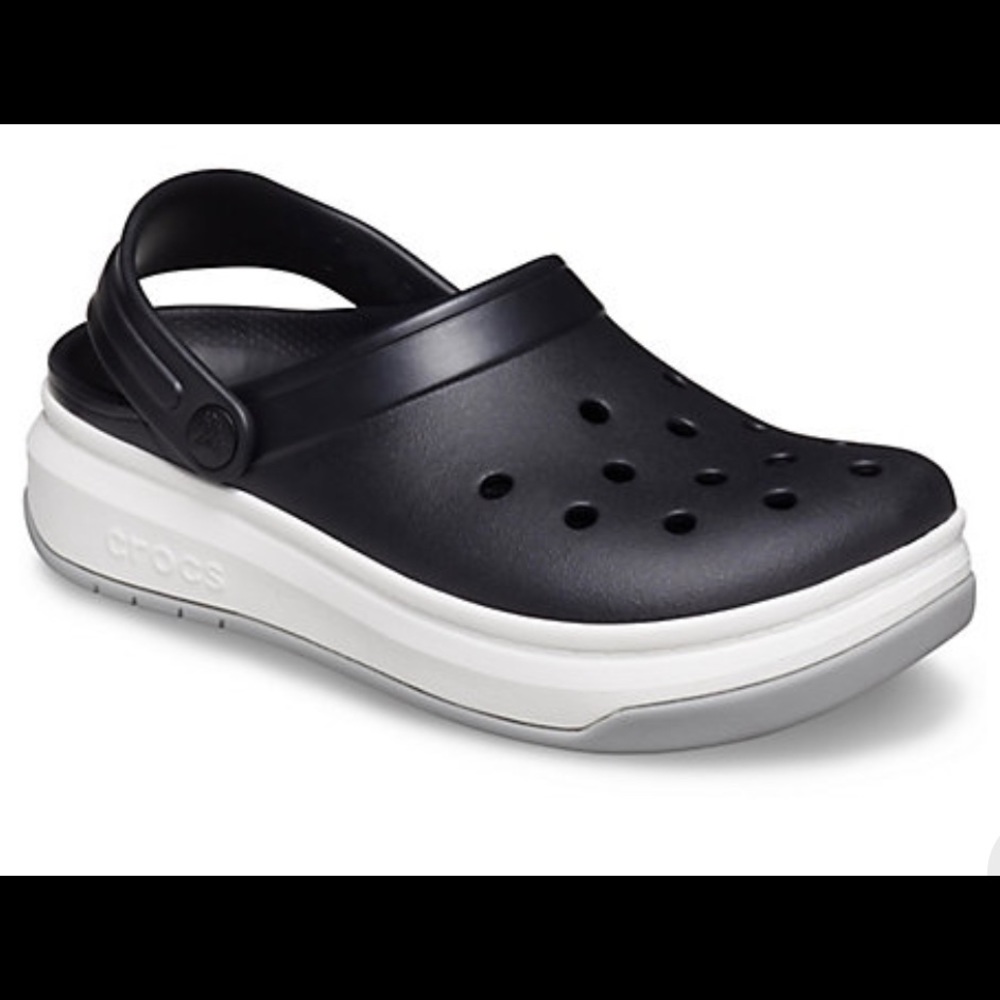 Crocs Crocband Full Force Clog Black/ Gray Women